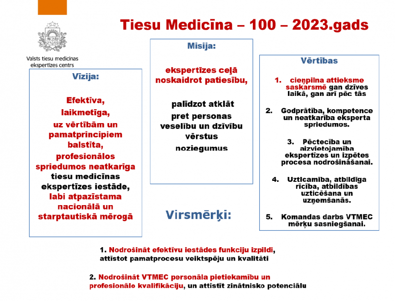 Centra virsmērķi, vīzija, misija, vērtības