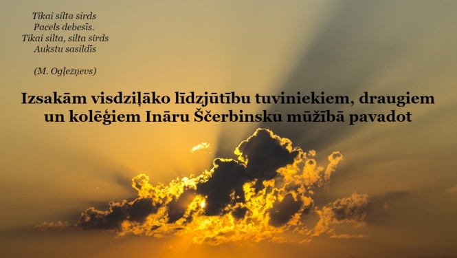 Debesis ar sauli aiz mākoņiem